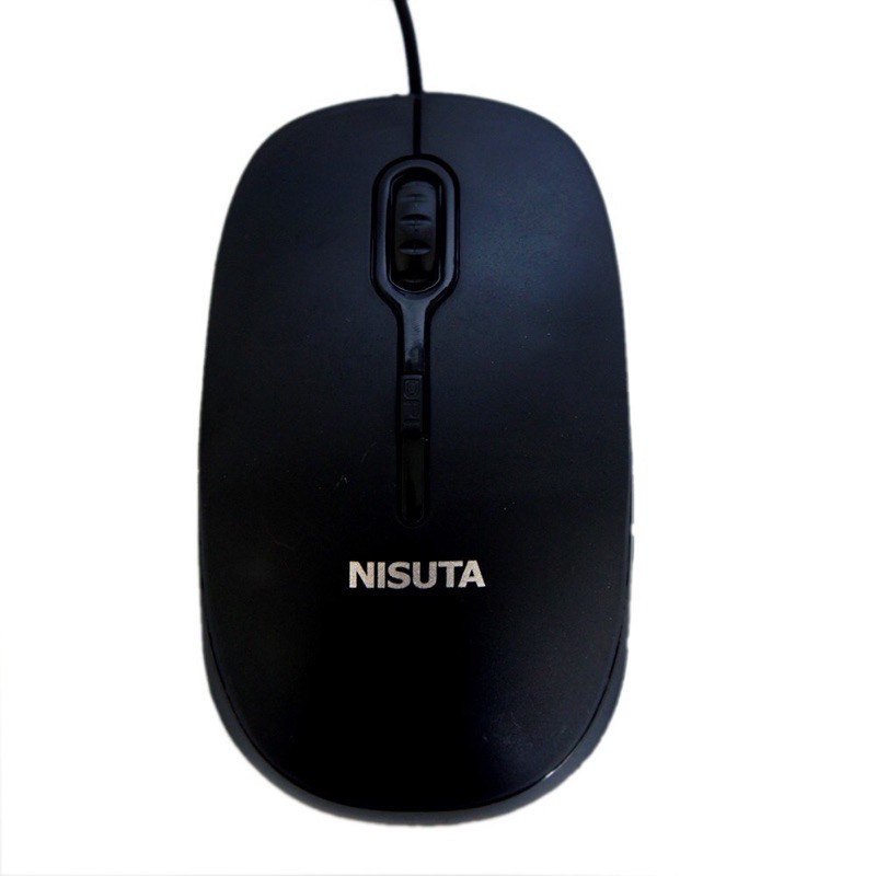 ORIGINAL MOUSE TERMURAH MOUSE KABEL NISUTA MOS-015U Mouse Wired AWET