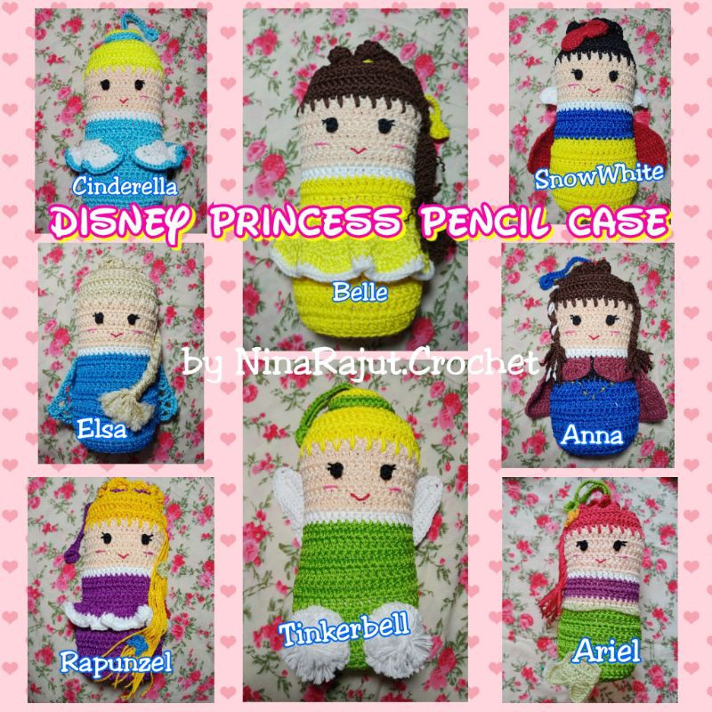 

Tempat Pensil Karakter Putri & Peri (Disney Princess Pencil Case)