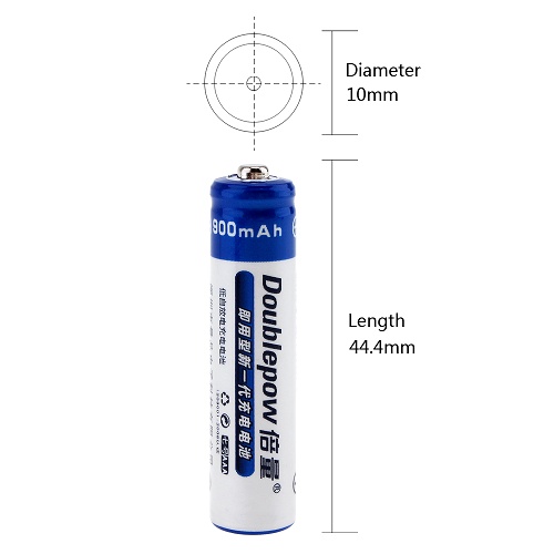 Battery Charger AAA DOUBLEPOW 1.2v 900mAh Rechargeable Baterai Cas Isi Ulang Batre Remote Ac DVD Mainan A3 Case