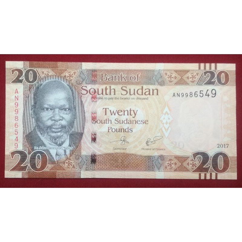 UANG SUDAN 2O POUNDS