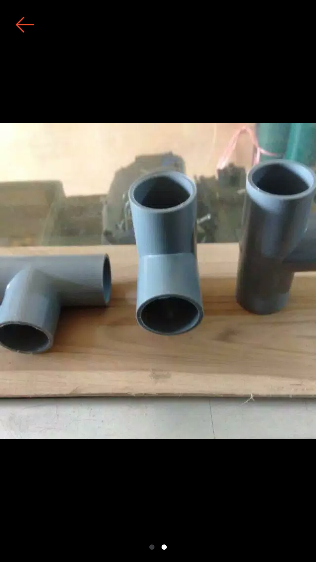 Tee 3/4 T Sambungan Cabang Tiga Pipa Pvc Fitting Pvc Merk Trilliun