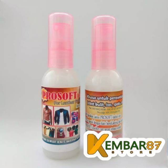 Semir pelembut pembersih jaket kulit asli anti jamur protect leather TAS 60ml/100ml/DOMBA original