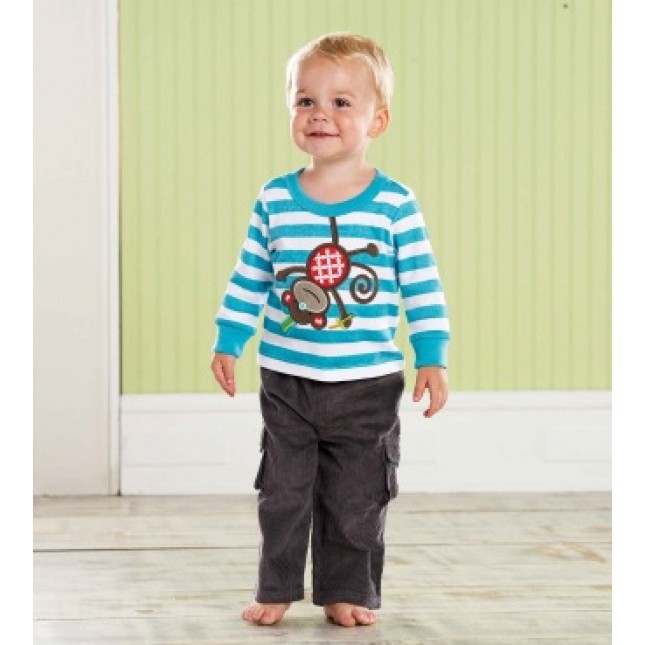 Mud Pie Monkey Pant Set