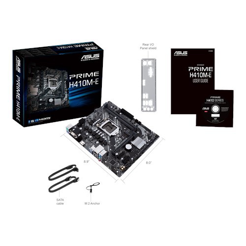 Motherboard ASUS Prime H410M-E mATX LGA1200 DDR4 HDMI D-Sub