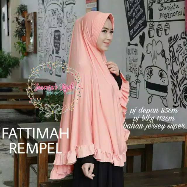 GS. Bergo Hijab ENA Rempel Jumbo Jersey