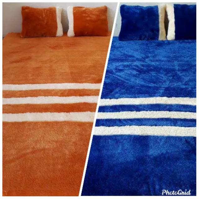 Surpet karpet kasur model minimalis garis 150x200