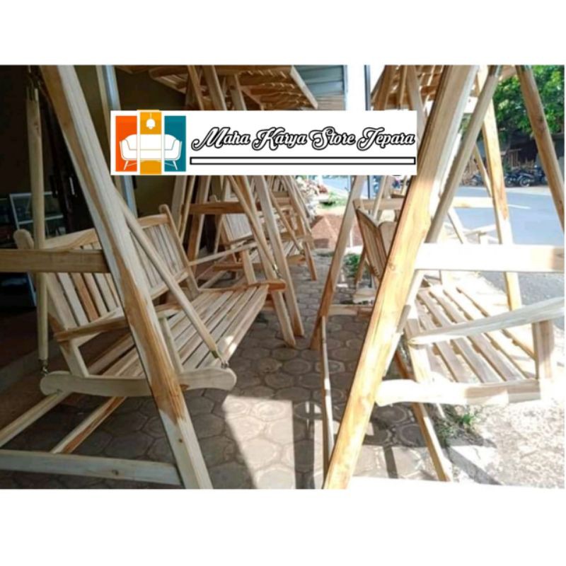 kursi ayunan jati kursi ayunan santai kursi ayunan taman ayunan kursi goyang