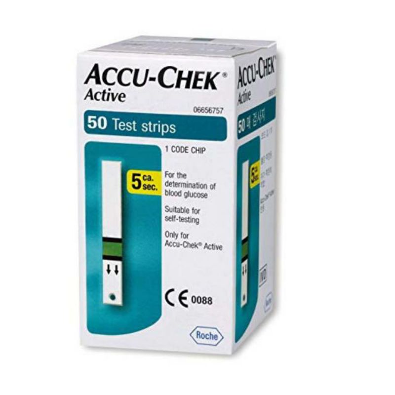 STRIP ACCU-CHEK ACTIVE ISI 50 ORIGINAL