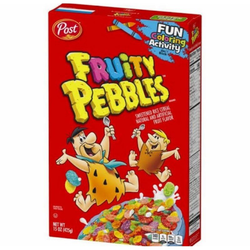 

POST FRUIT PEBBLES CEREAL 425 GR | SEREAL
