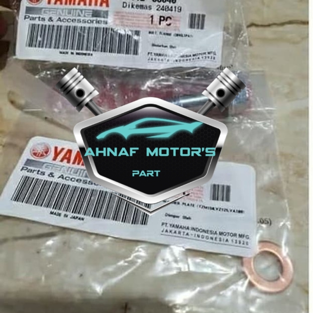 BAUT DAN RING PEMBUANGAN OLI GARDAN NMAX ORI YGP - Hitam