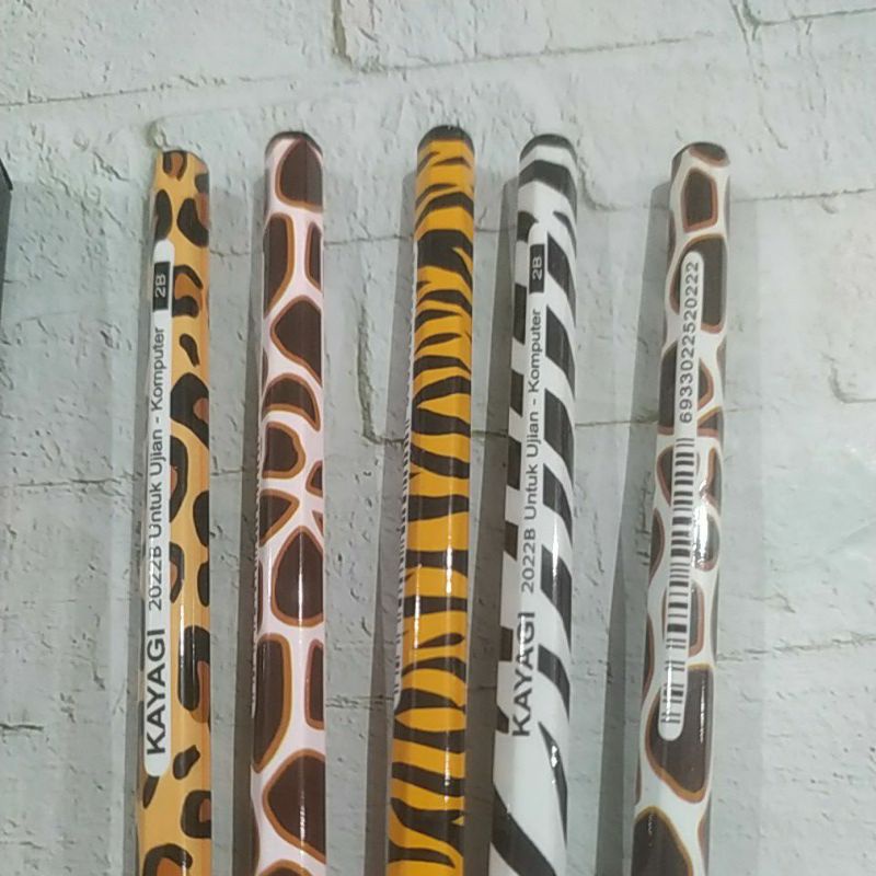 

Pensil Kayagi Karakter Macan(12PC)
