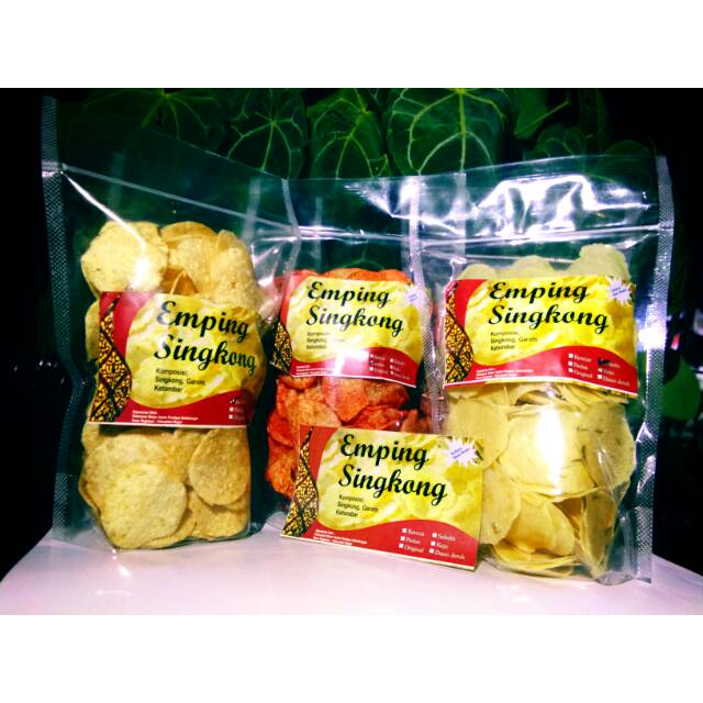 

Emping singkong (PINGKONG) cemilan khas bogor