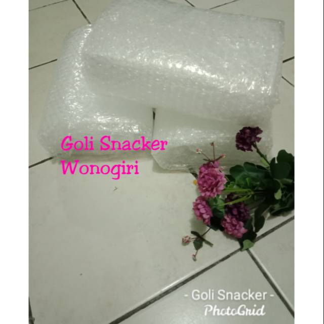 

Bubble Wrap Plastik Gelembung Meteran