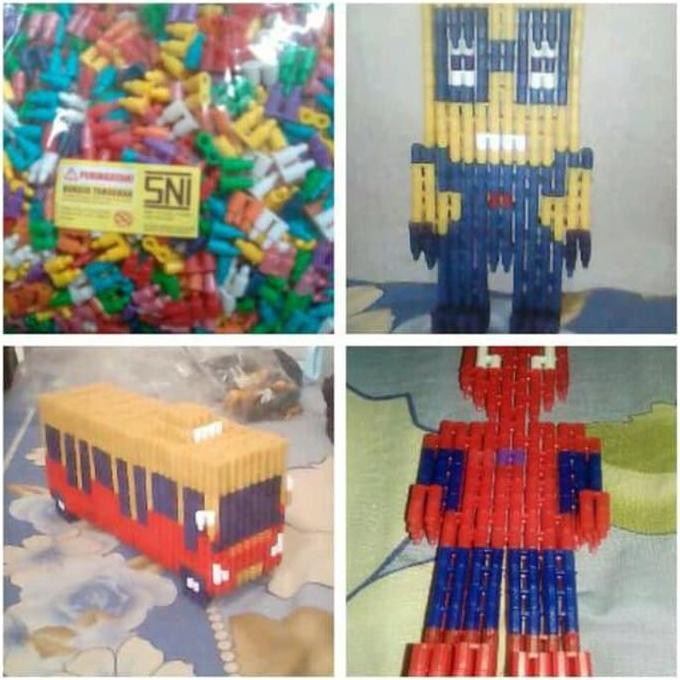 Mainan Anak Lego Miniset Mini Set Jadul 90 an