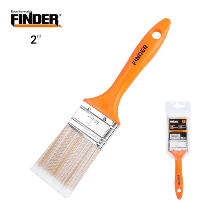 KUAS CAT BULU GAGANG PVC FINDER 2INCH