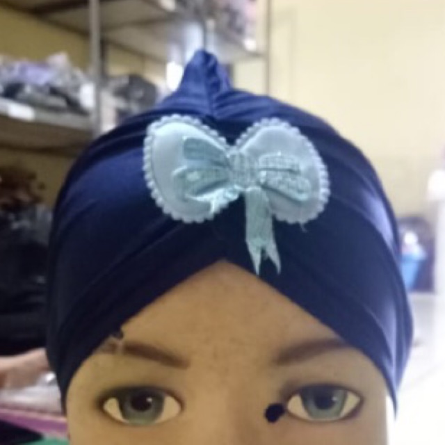 Ciput anak turban 2-5 th kupluk flower