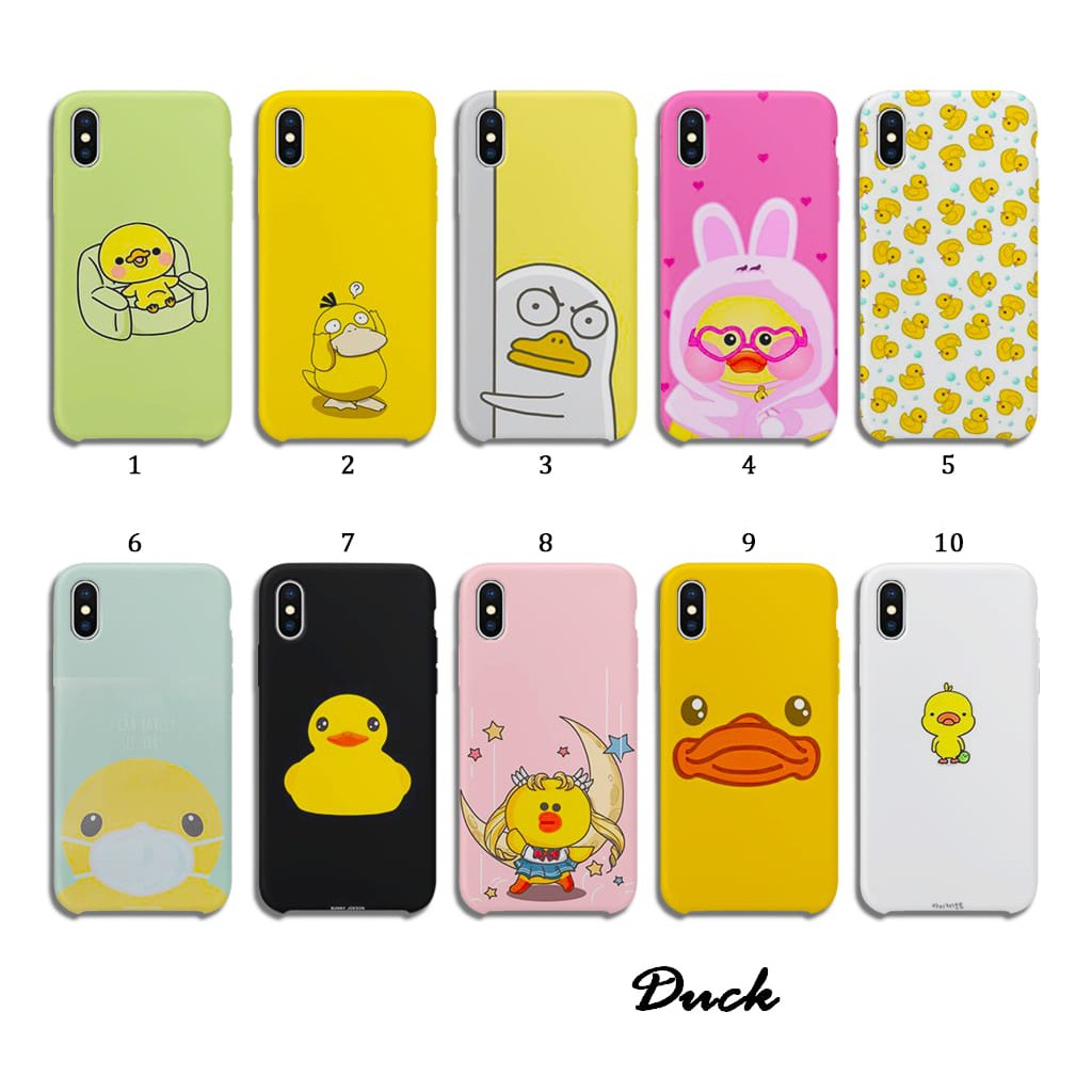 Jual JW FASHION CASE CASING HARDCASE GAMBAR DUCK IPHONE OPPO SAMSUNG