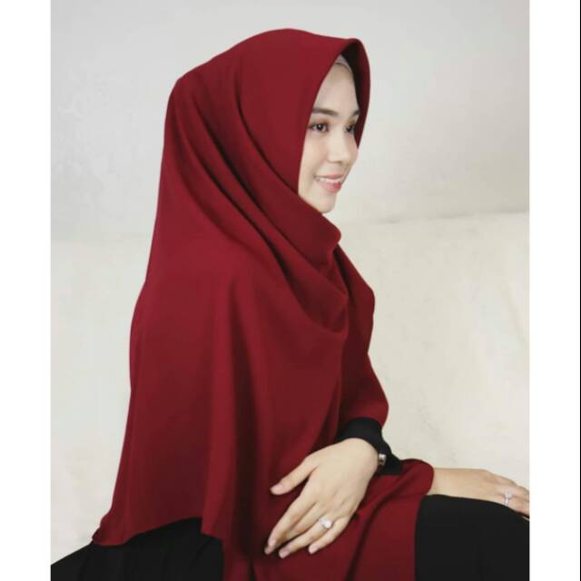 Jilbab segi empat Diamond jumbo syari