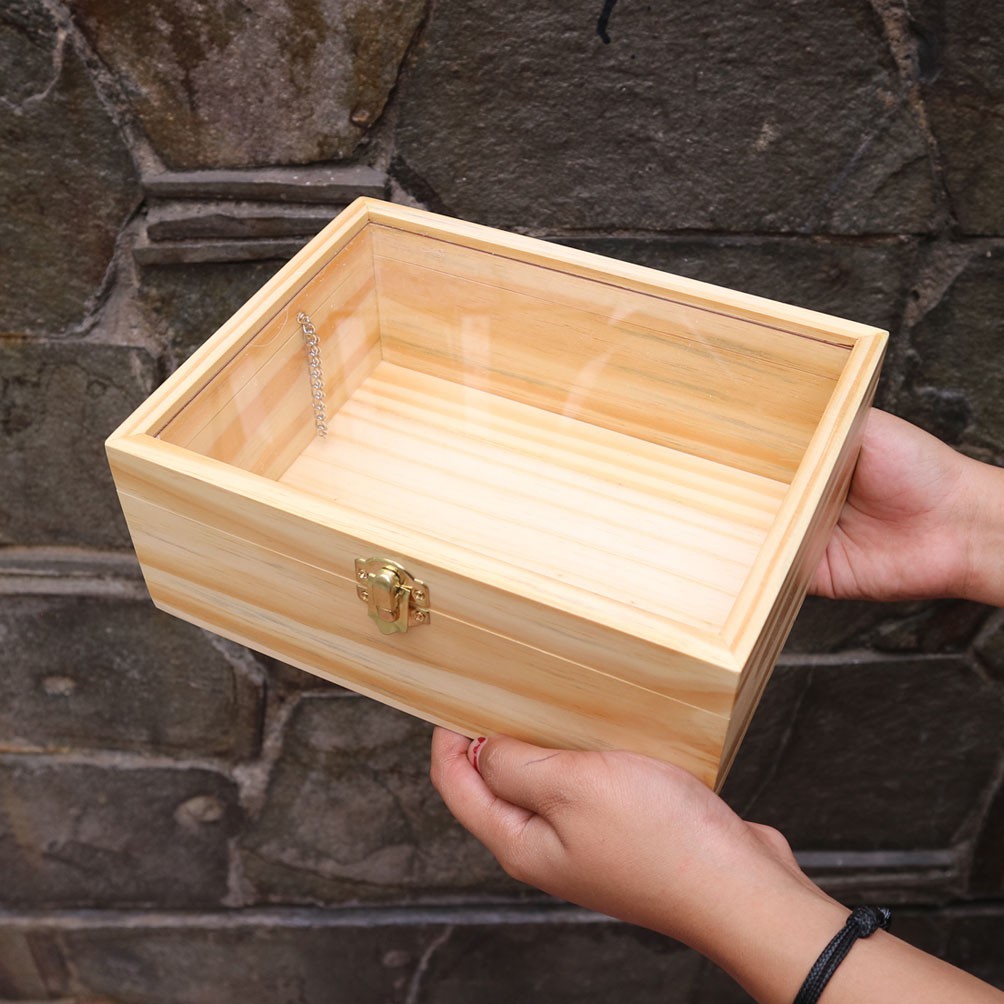 Box Woodlic | 20 x 15 x 7 cm | Natural