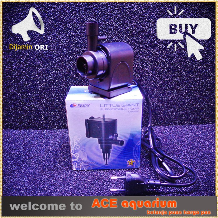 Pompa Filter Akuarium RESUN LG 1200 Ace Aquarium