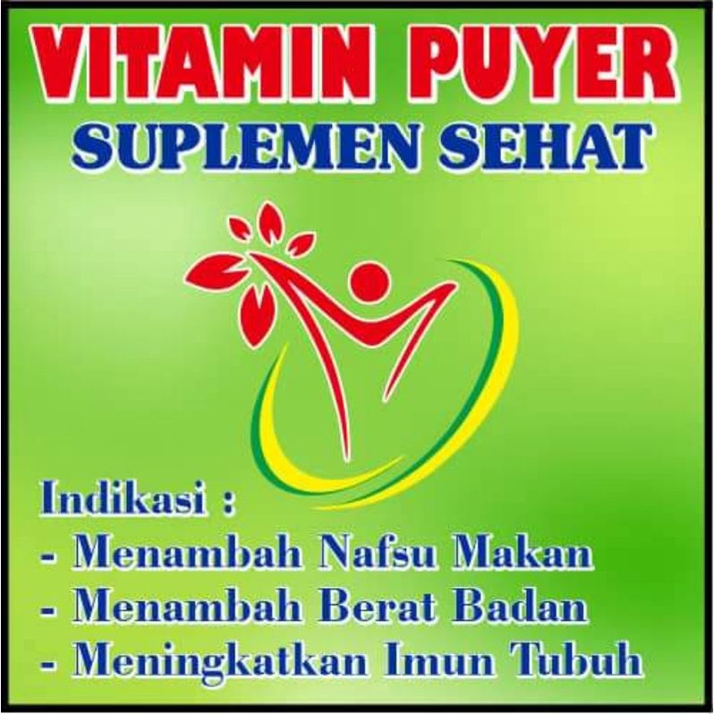 Vitamin Puyer (penambah nafsu makan) / FREE SNACK