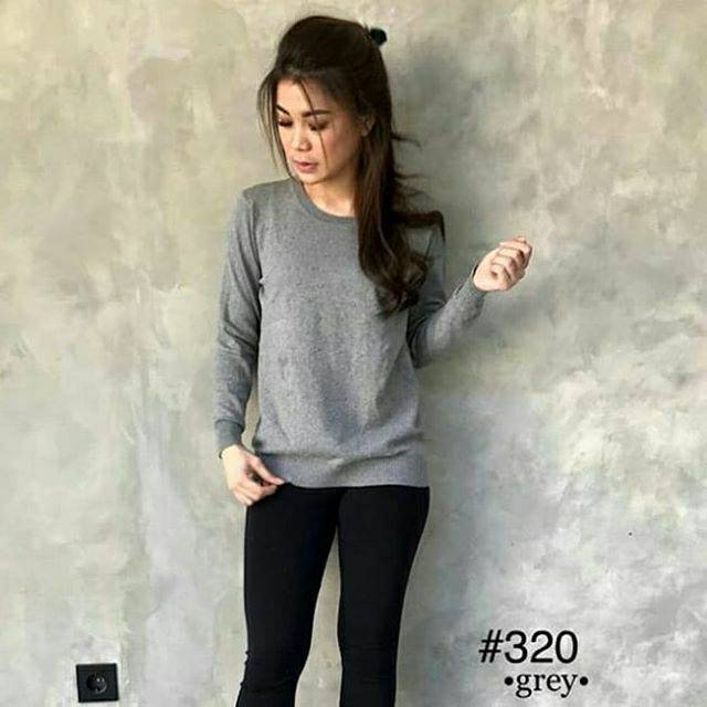 320 PREMIUM SWEATER RAJUT BAJU ATASAN WANITA BERKUALITAS