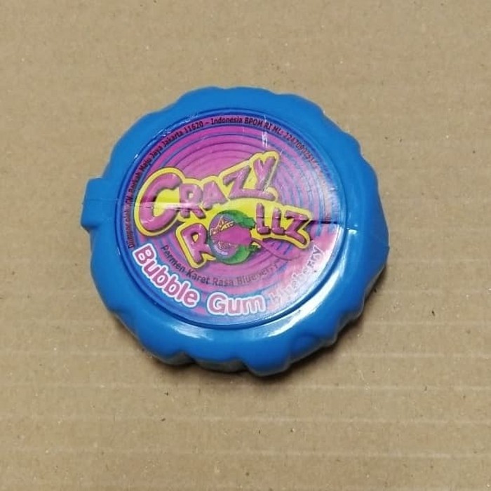 

Permen Crazy Roll Bubble Gum 50 gr HHR1886