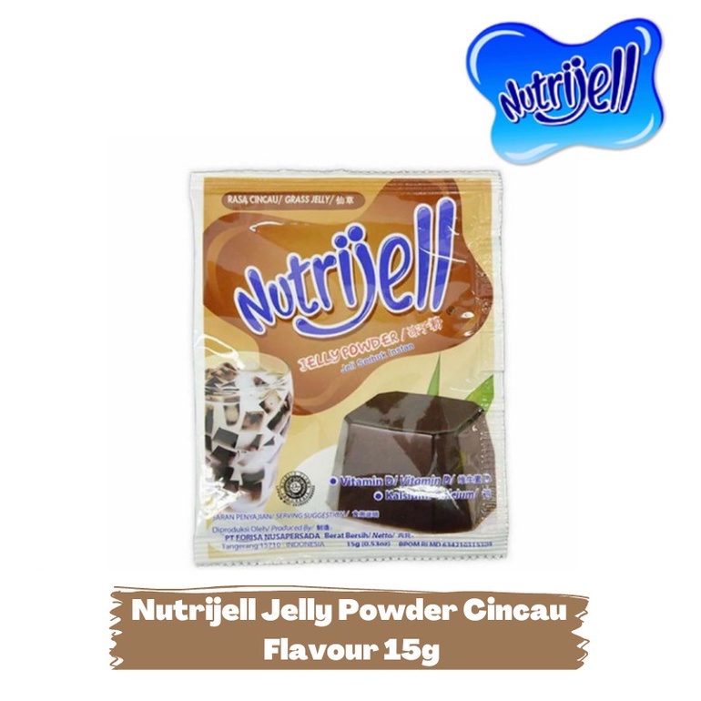 

NUTRIJELL CINCAU FLAVOUR JELLY POWDER 15g