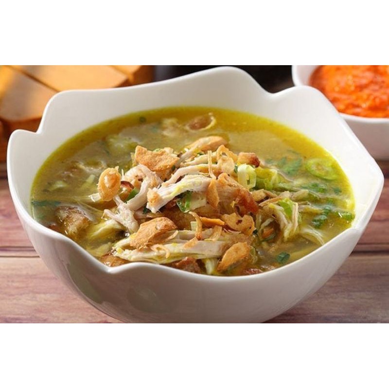 

soto ayam siap makan 10porsi (order sebelum jam 09.00 pagi)