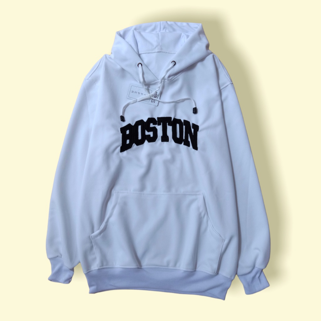 HOODIE OVERSIZE BORDIR HOODIE OVERSIZE LOTO HOODIE OVERSIZE PUTIH