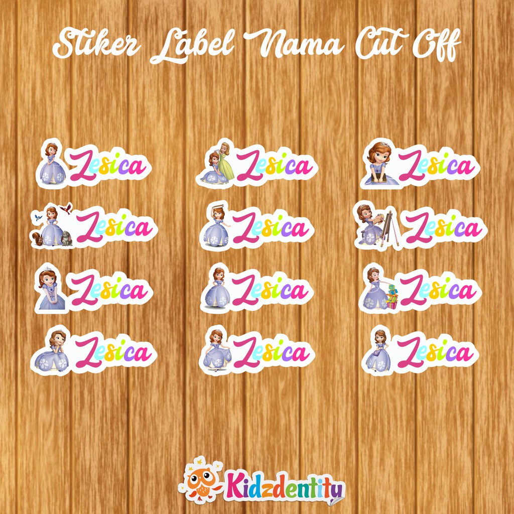 

STIKER NAMA CUT OFF SOFIA