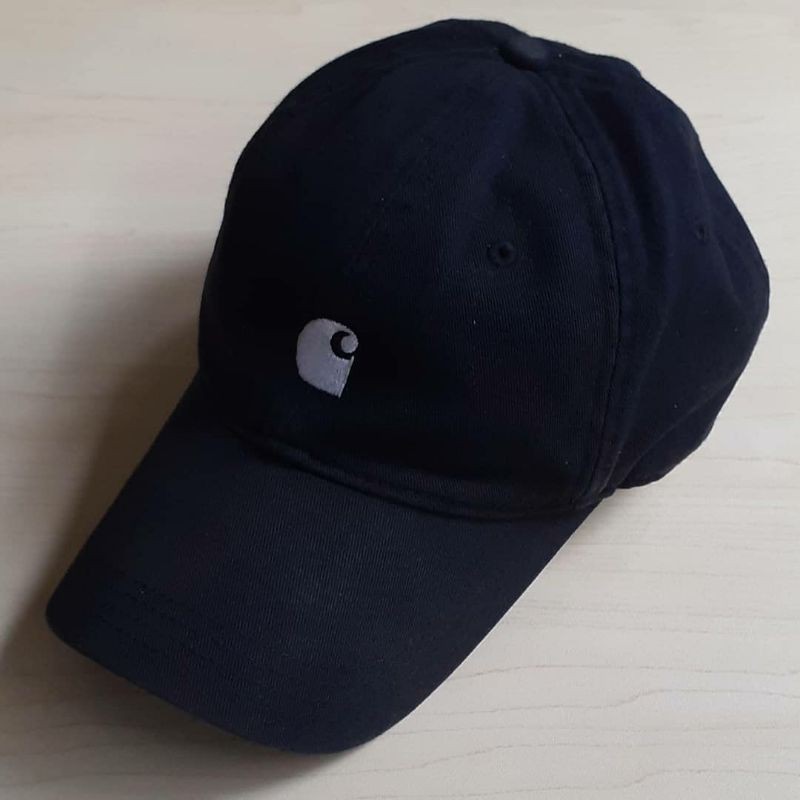 topi cap carhartt black Original