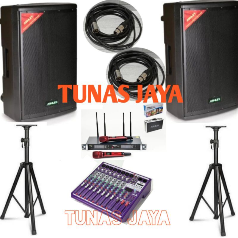 PAKET SOUND SYSTEM ASHLEY KOMPLIT