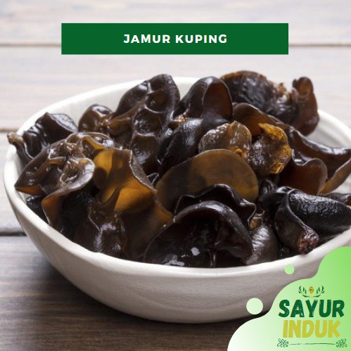 

Sayur Induk - Jamur Kuping 250 Gram Fresh Grade A Wood Ear Mushroom