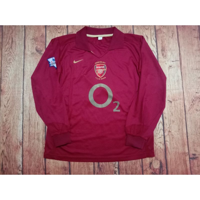 Jersey retro arsenal fc home 2007 2008