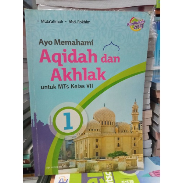 Jual BUKU AkIDAH DAN AKHLAK UNTUK MTS KELAS 7 | Shopee Indonesia