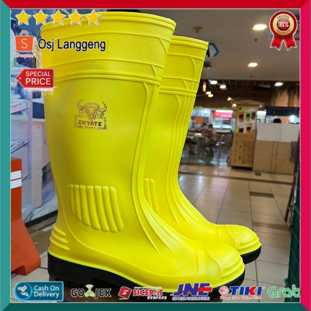 Sepatu Safety Boot Wayna INYATI Original - Safety Boot