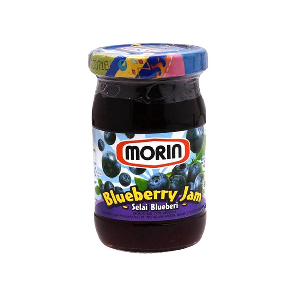 

Morin Jam Blueberry 170G / Selai blueberi