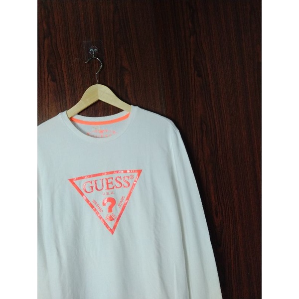 crewneck guess  second original size L (bukan dickies, bukan newbalance not lacoste