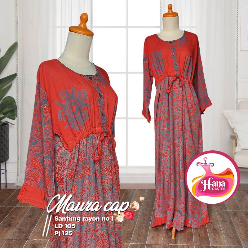 Daster Muslim Murah Abaya Batik Cap