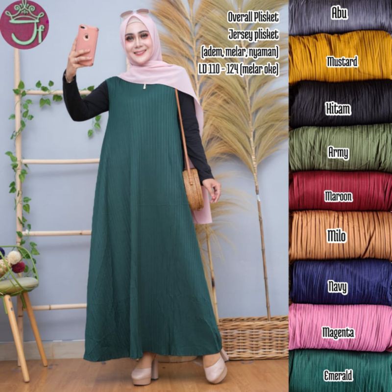 PROMO GROSIR overall plisket jersey @37K min 4pcs