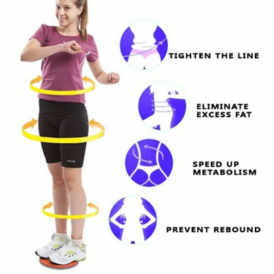 Jogging Trimmer Body Plate Alat Olahraga Twister Gym