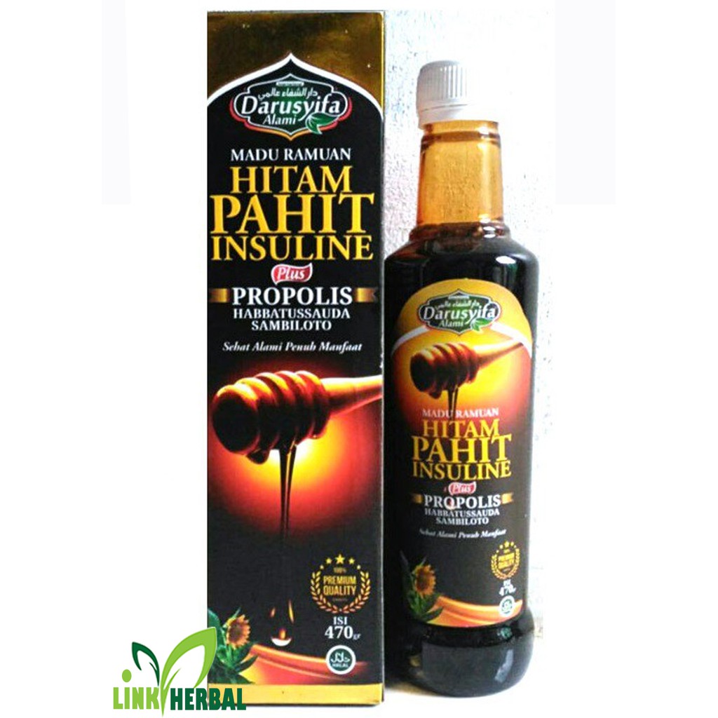 

Madu Hitam Pahit Darusyifa Daun Insuline 470 gram ORIGINAL
