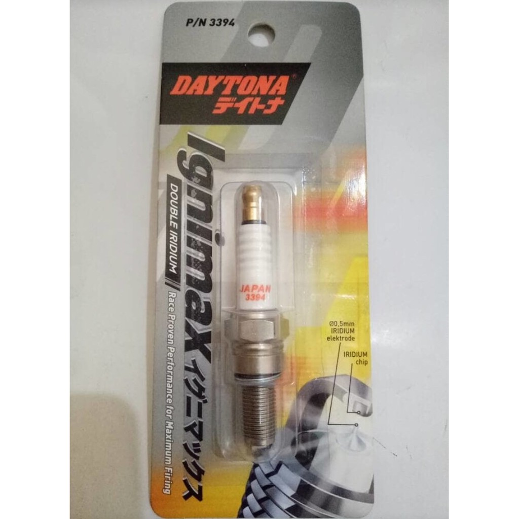 BUSI DOUBLE IRIDIUM DAYTONA CPR 6 MOTOR BEAT / VARIO / SCOOPY / VIXION / SATRIA FU / CB 150