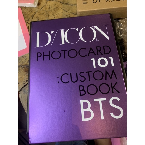 DICON PHOTOCARD COSTUM BOOK BTS sharing (Dicon BTS sharing