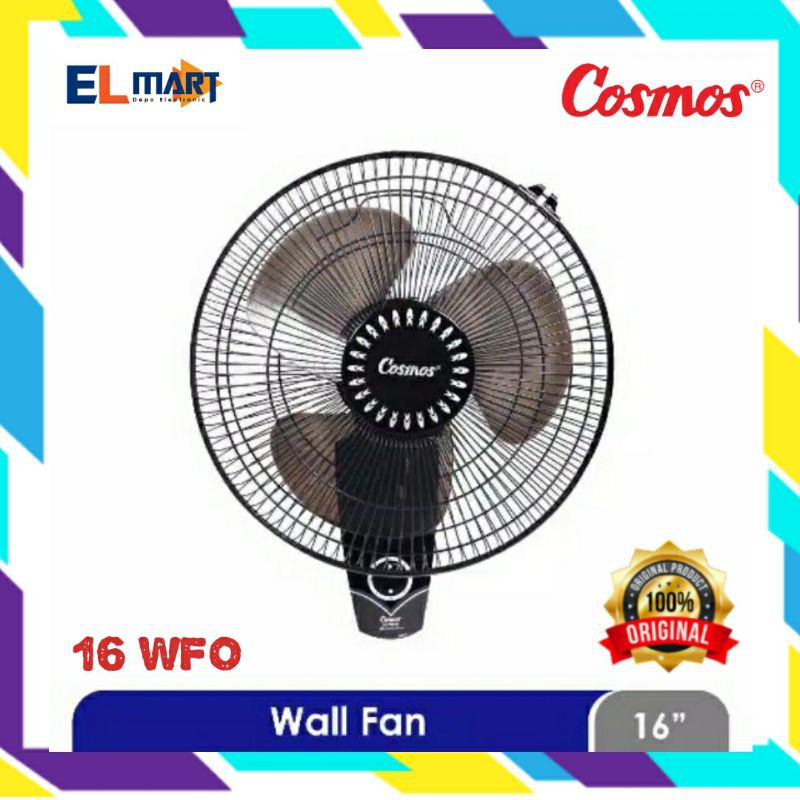 Cosmos Wall Fan 16 WFO  Kipas Angin Dinding Tembok 16 inch  16WFO 16&quot; Original