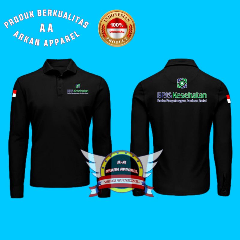 KAOS KERAH BPJS KESEHATAN KAOS POLO SHIRT BPJS