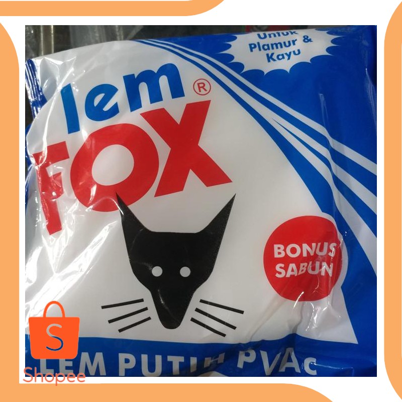 

Dijual perkakas Lem Fox Putih PVAc 600 g 19DEZ Berkualitas