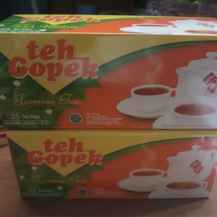 

B0621D Teh Gopek Jasmine Tea 25 Bag 054