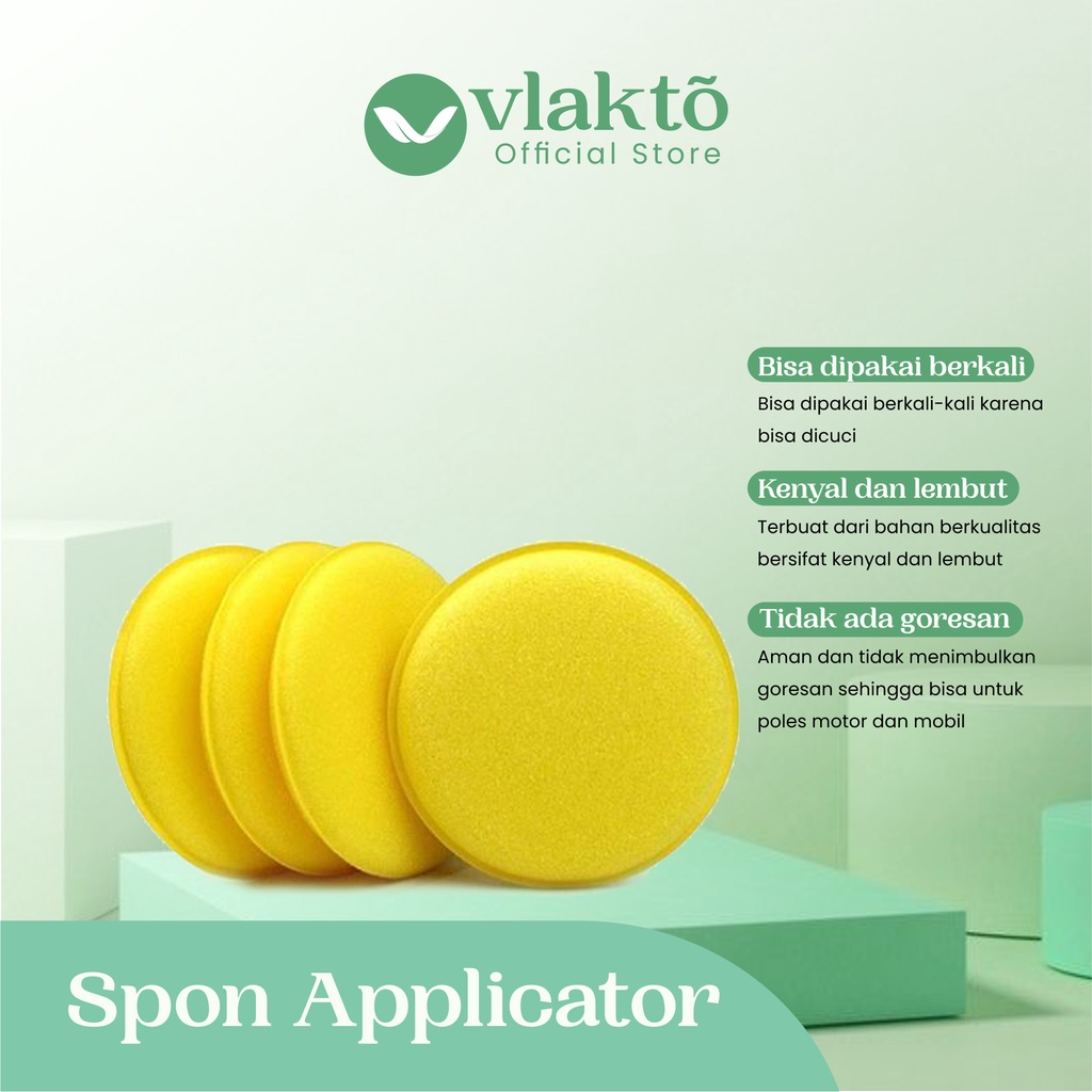 Jual Spons Aplikator Leather Balm / Spons Poles Wax Aplikator | Shopee ...